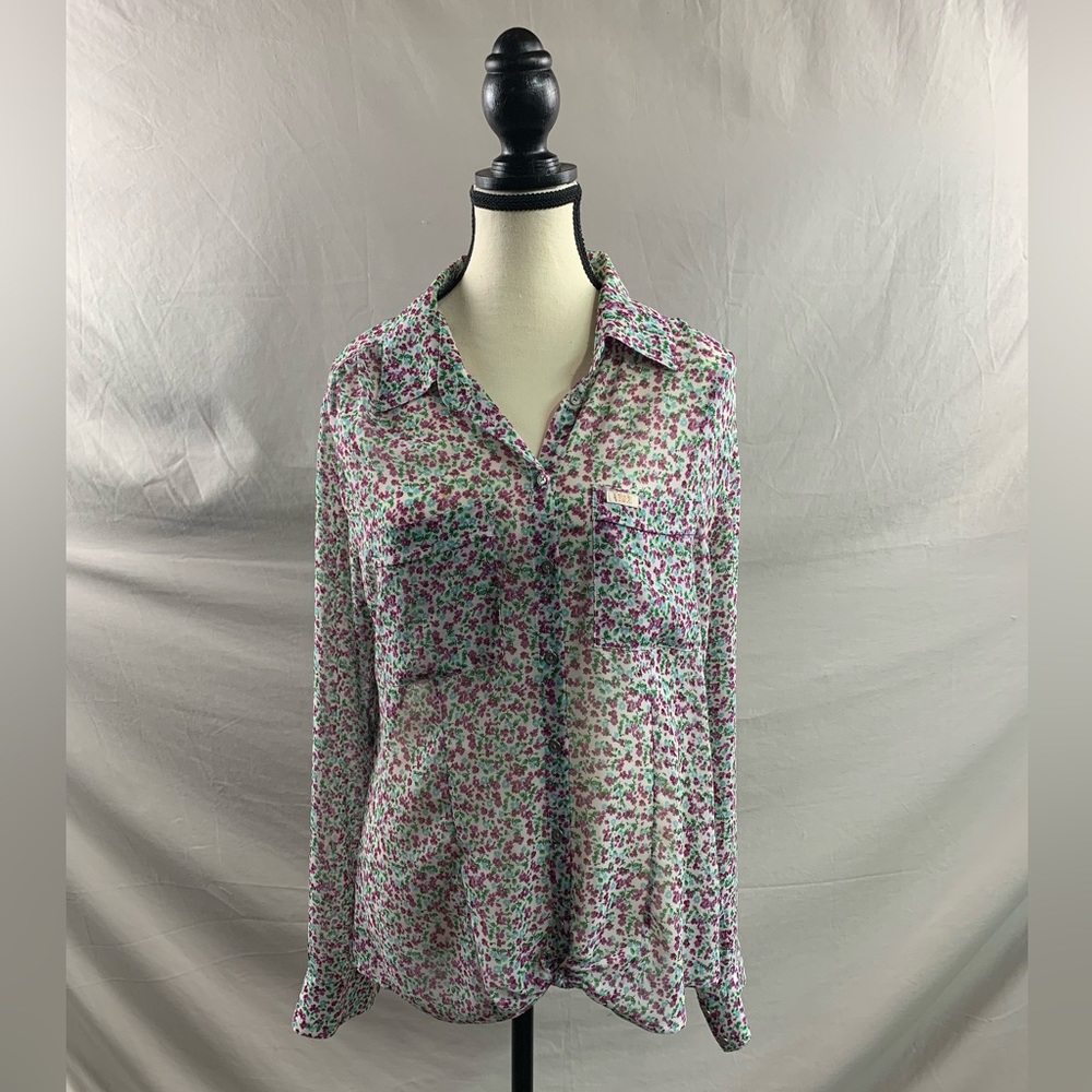 Floral Blouse By Guess